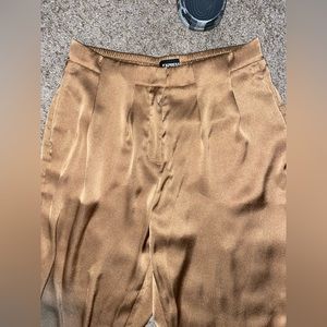 Express satin dress pants